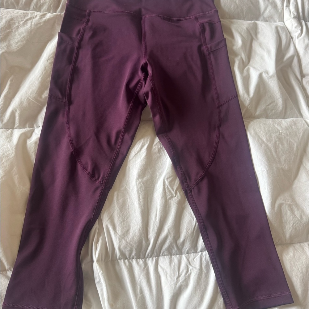 ZYIA Woman Deep Purple Leggings